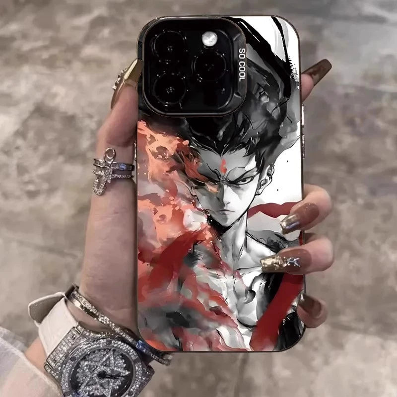Ne Zha Anak Pengkhianat Iblis Kompatibel untuk Casing Ponsel IPhone, 11 12 13 14 15 16, IPhone 16 15 14 13 12 11 Pro Max